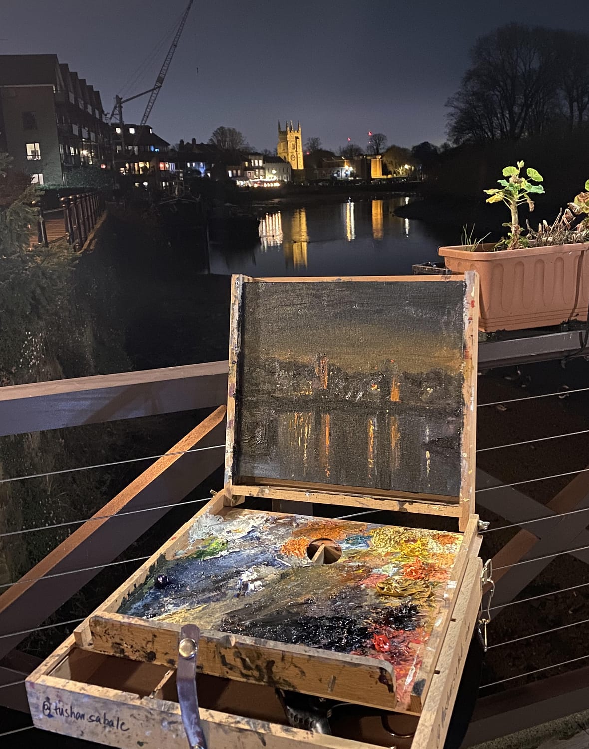 night-view-of-the-riverside-wip